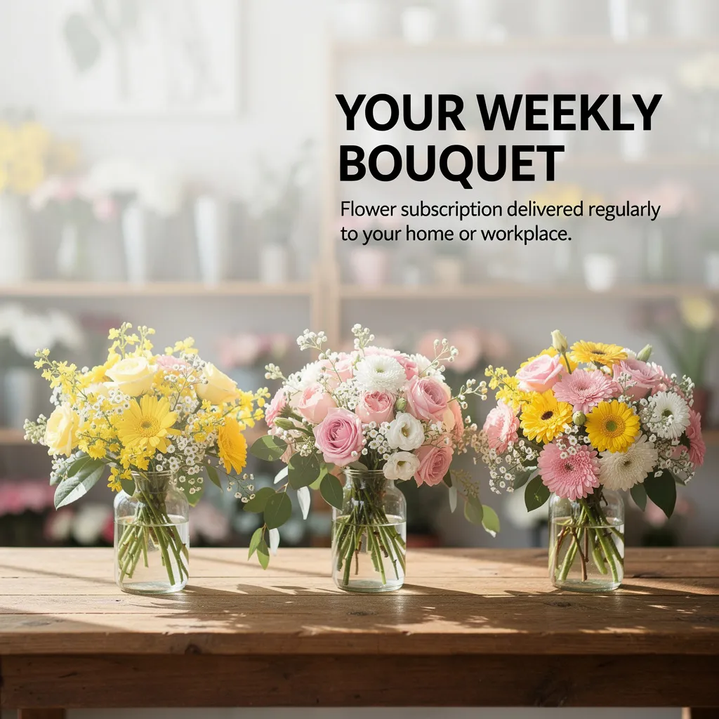 Discover our exclusive bouquet of the week, freshly arranged with seasonal flowers...