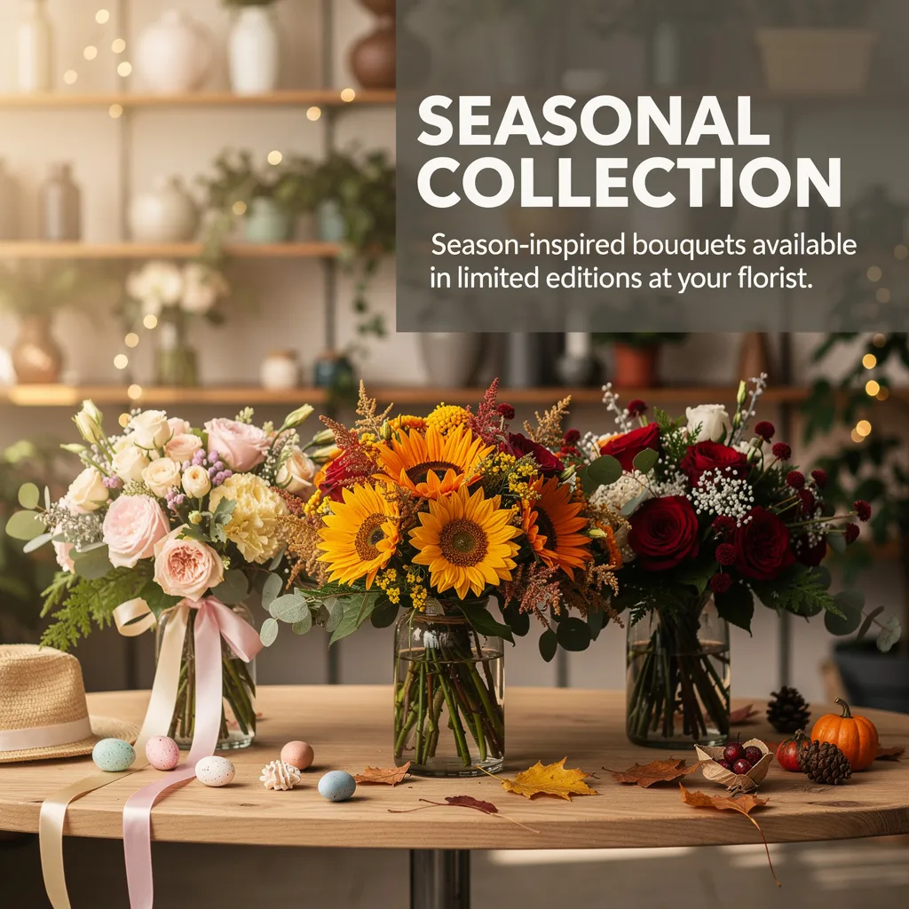 New seasonal collection just arrived! Spring flowers in beautiful pastel tones...
