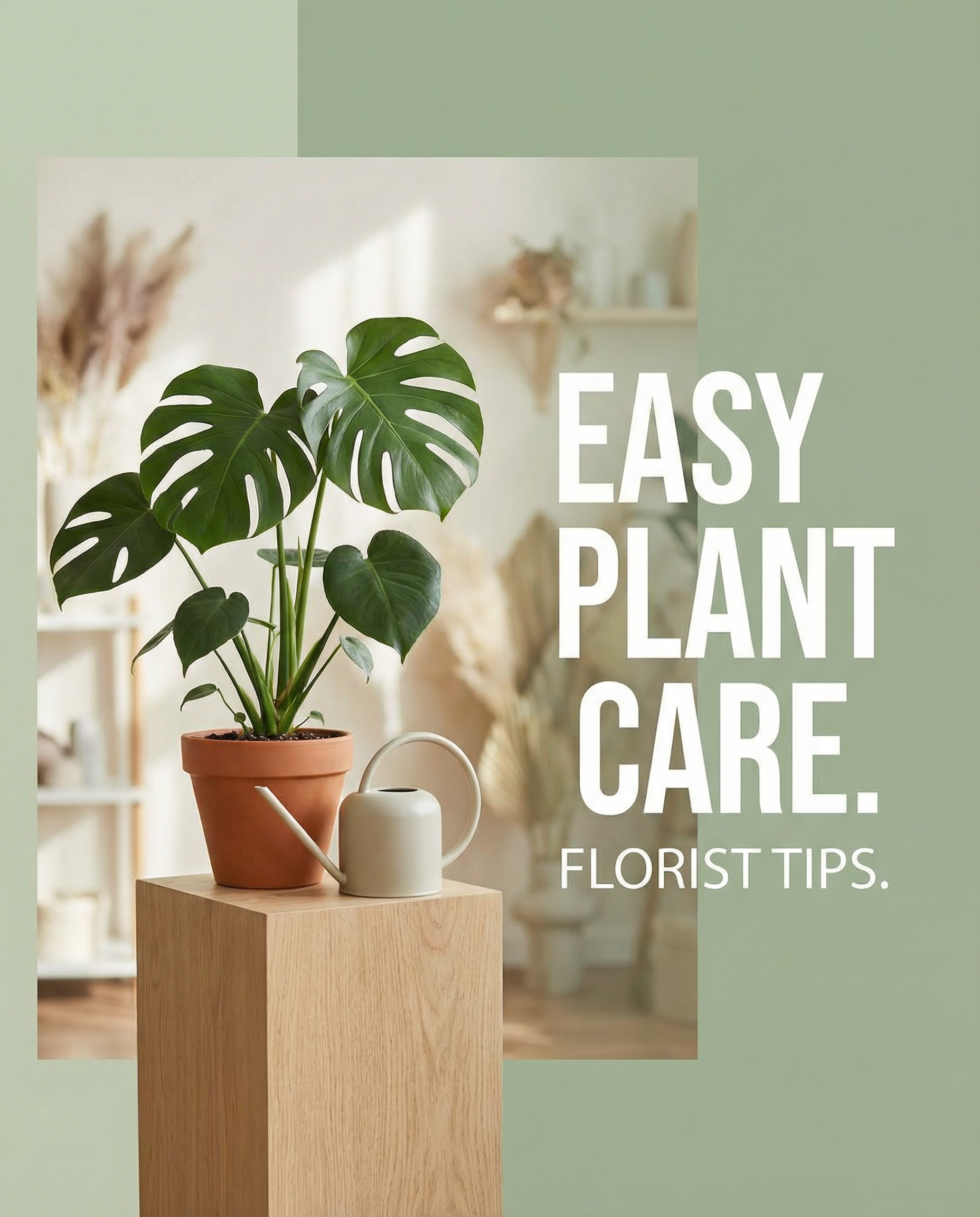 How to properly water your indoor plants? Our tips for always green foliage...